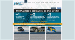 Desktop Screenshot of icedrivesweden.com